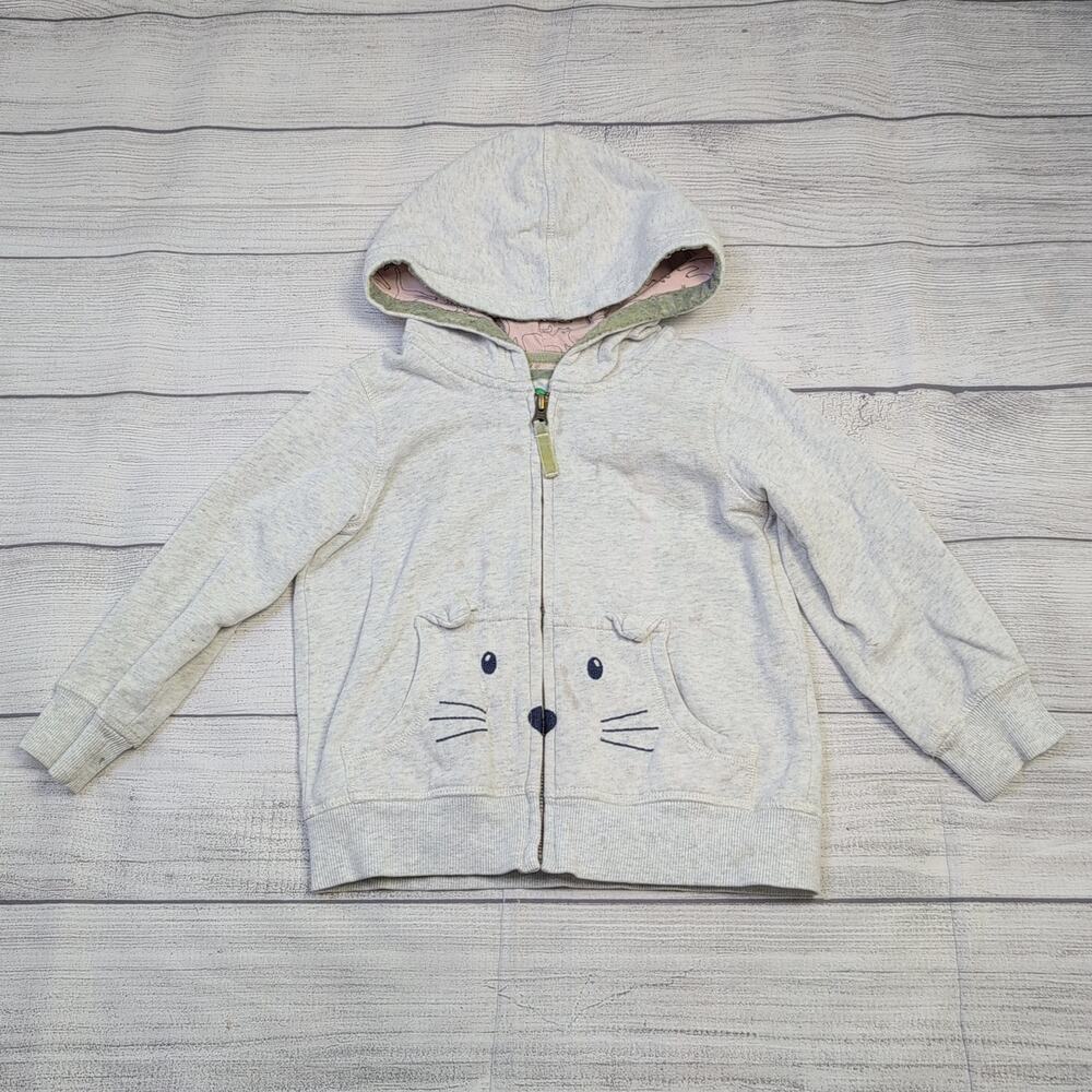 4/5 Boden Kitty Zip Hoodie